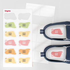 Shoe Labels: Feet