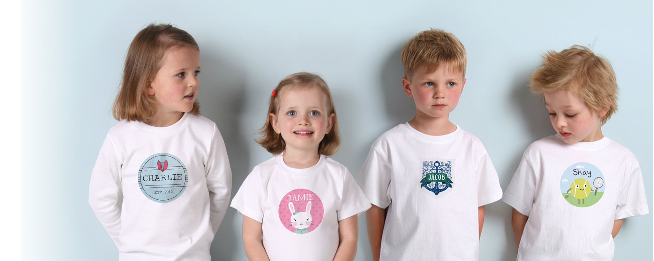 Customized sales baby shirts